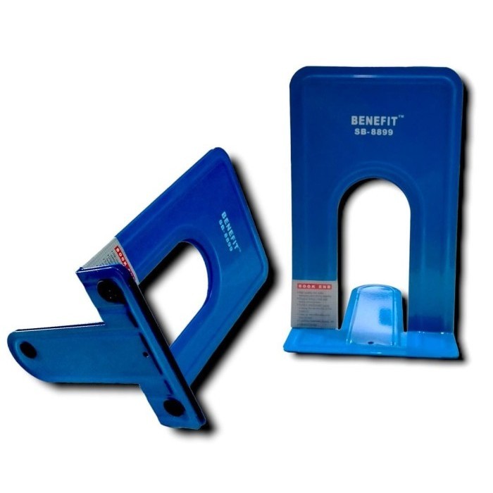 

Book End Penyangga Pembatas Buku Besi Besar 8 Inch ( 21 Cm ) Book End