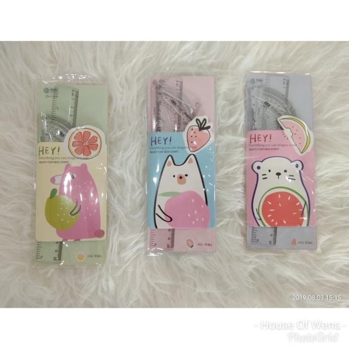 

Terlaris Penggaris Set - Ruler Set (20 Cm) Limited Edition