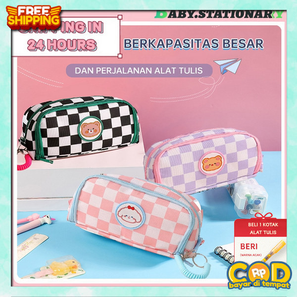

Best Seller Murah Wadah Tempat Alat Tulis Trendy Kota Pensik Doagrib Murah Kotak Pencil Anak Kecil Tempat Pensil Austetic Pencil Case Cowok Cewek Dusgrip Bestseller Tempat Kotak Bolpoin Korea Style Dosgrip Korean Style K Tempat Pensil Motif Kartun Beruan