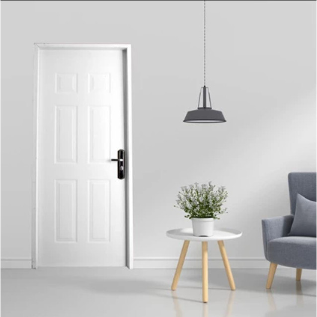 SET PINTU BAJA +KUSEN PINTU UTAMA KAMAR TIDUR TEBAL MOTIF KOTAK