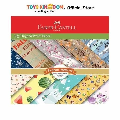 

Toys Kingdom Faber Castel 16X16 cm Set 50 Pcs Kertas Origami Pattern