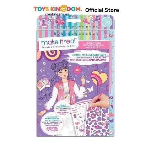 

Toys Kingdom Make It Real Sketchbook Groovy Vibes 3211