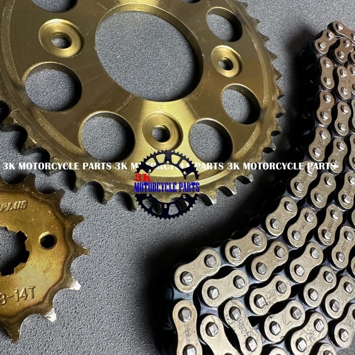 GEAR GIR SET GEAR GIR PAKET SUPRA X 125 HELM IN BLADE 125 FI 38T