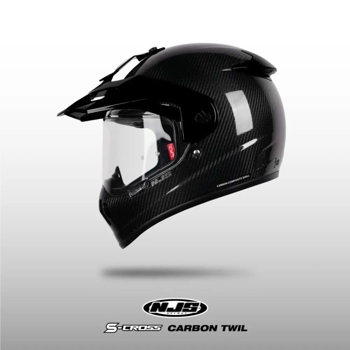 NJS S-CROSS CARBON TWILL - HELM ADVENTURE TOURING