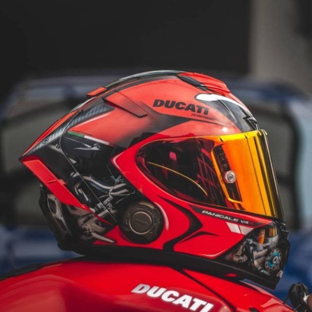 HELM FULLFACE SHOEI X14 MOTIF DUCATI PANIGALE V4