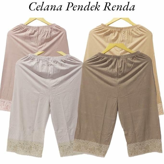 Celana Pendek Renda Wanita Daleman Gamis Celana Pendek Daleman Rok