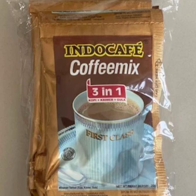 

kopi indocafe coffeemix 100 sachet (10 renceng)