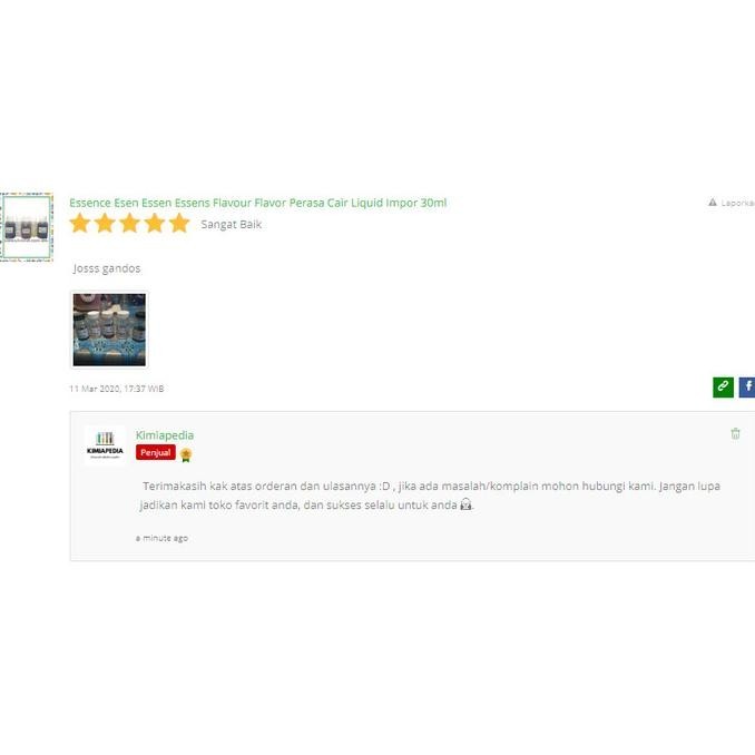 

Essence Esen Essense Flavour Flavor Perisa Cair Liquid Import 250Ml