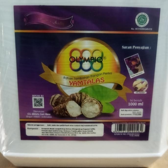 

Perisa Pasta Talas 1Kg Olympiq