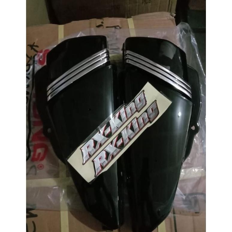 Ech Cover Bok Aki Rx King List Chrome Plus Stiker Tepong Rx King Master Cover Aki Rx King New Master