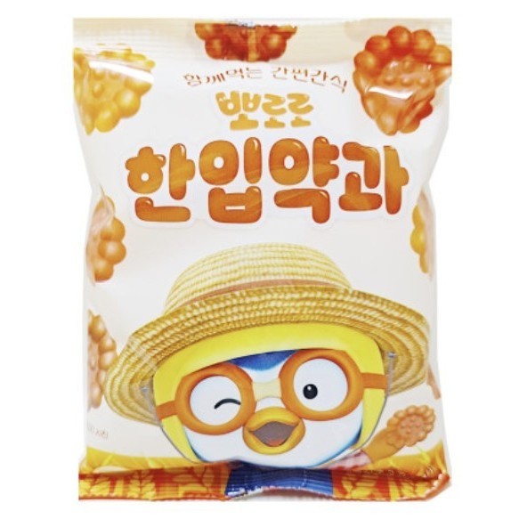[DR KOREA] PORORO MINI YAKGWA PREMIUM HONEY CRIPSY SNACK - YAKKWA KORE
