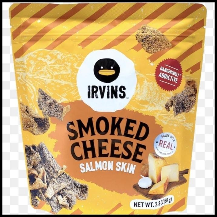 

Irvins Smoked Cheese Salmon Skin