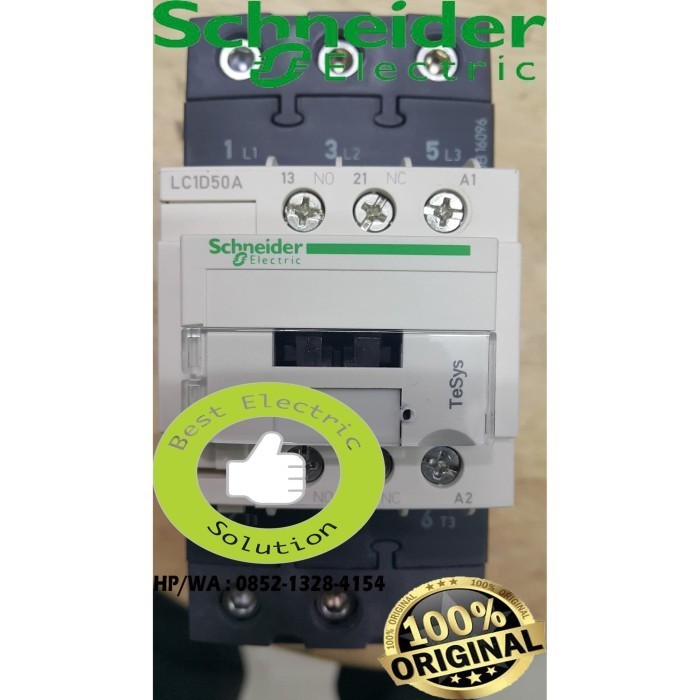 Murah Kontaktor Sceder / LC1D50A** / LC1D50A / Contaktor Schneider