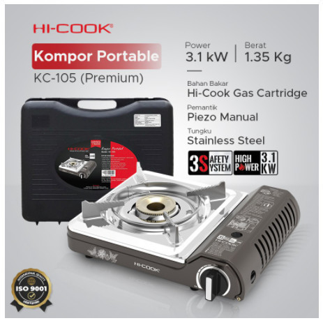 Kompor Portable Hi Cook Kc105