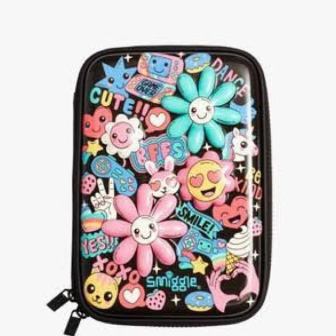 

New Smiggle Pencil Case Hardtop Brighside Berkualitas