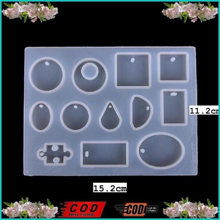 READY CETAKAN SILIKON LIONTIN / CETAKAN RESIN ANTING / KEYCHAIN RESIN MOLD / CETAKAN RESIN KALUNG / 