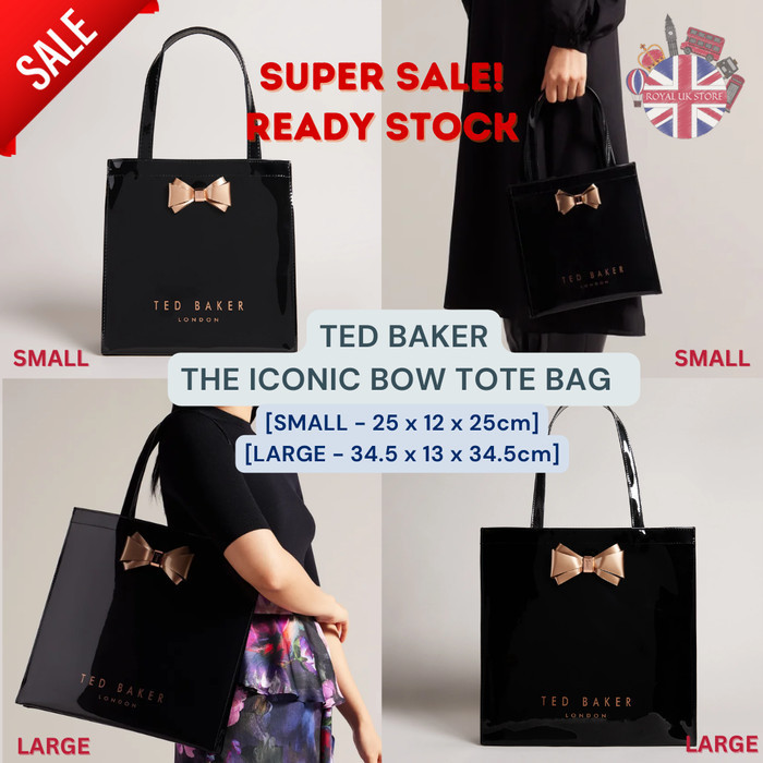 [Ready Sto] ** Ted Baker Iconic Bow Tote Bag (Small) * *