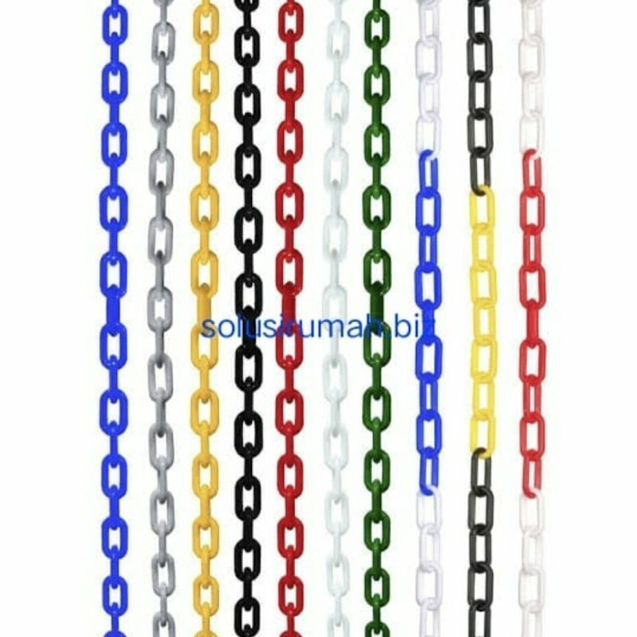 

.........] RANTAI PVC 6MM warna 6 MM PER 1M RANTE PLASTIK PLASTIC 1METER warni 1