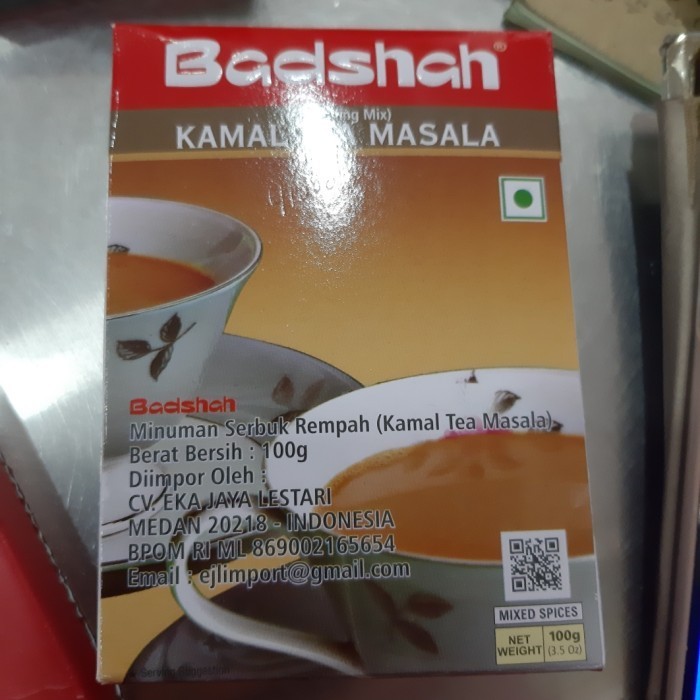 

siap kirim] badshah kamal tea masala 100gm