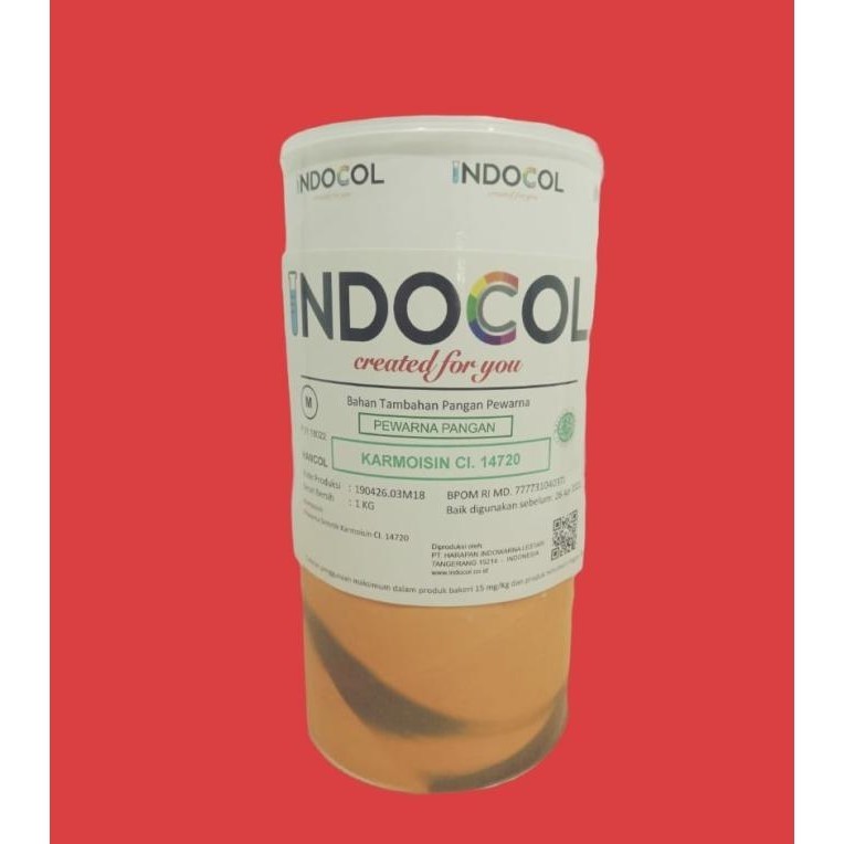 

Pewarna Makanan Indocol Karmoisin Ci.14720 (Carmoisine)
