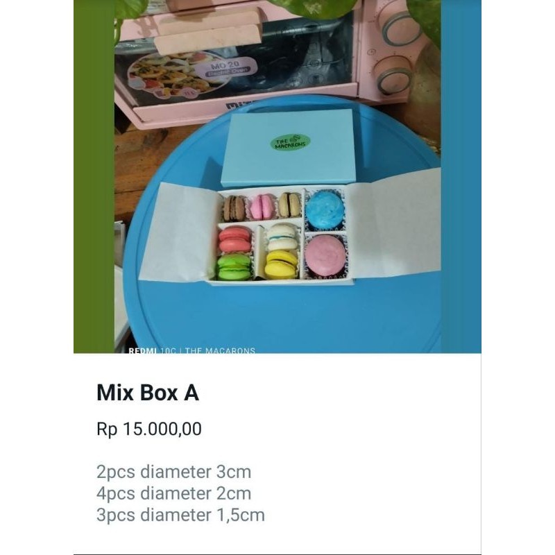 

Macaron Mix Box A