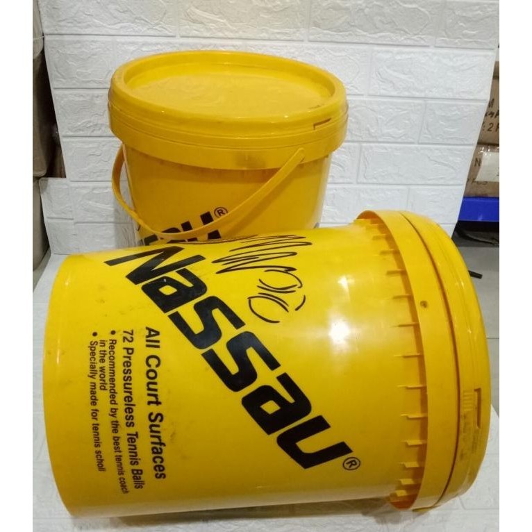 SALEE Bola Tenis Nassau / Bola Training Nassau Ember Isi 72 ORIGINAL