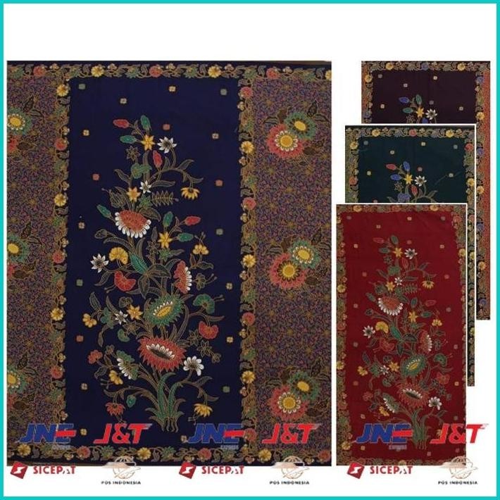 BISMILLAH SARUNG BATIK WANITA PEREMPUAN SUROMADU MOTIF BUNGA TERBARU