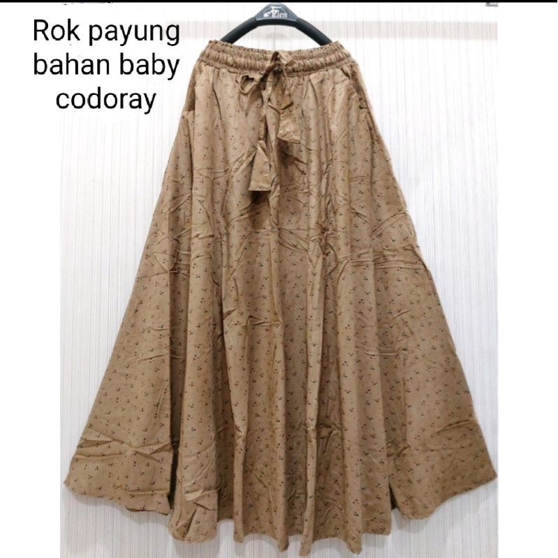 [BEST DEAL] ROK PAYUNG ROK JUMBO WANITA ROK PANJANG WANITA ROK PREMIUM ROK CODORAY