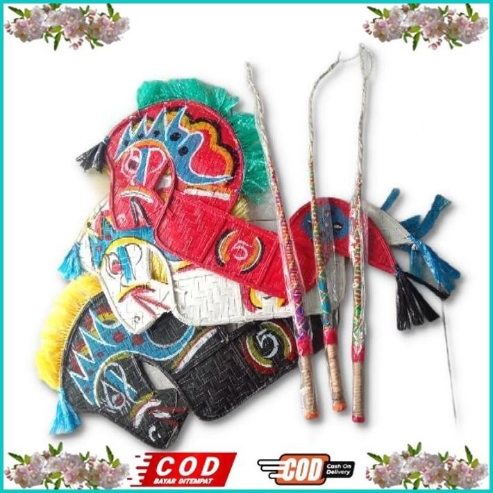 JARANAN JARAN KEPANG KECIL DAN PECUT ANAK UKURAN SEDANG