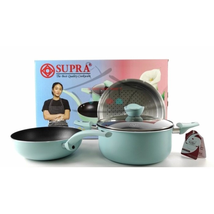 Panci Set 4 Pcs Supra Chef Renata Moeloek I Cooare 4 Piece Renatta