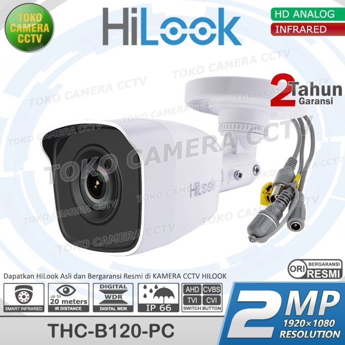Camera Cctv Hilook 2Mp Full Hd 1080P Kamera Cctv Outdoor Hilook 2Mp