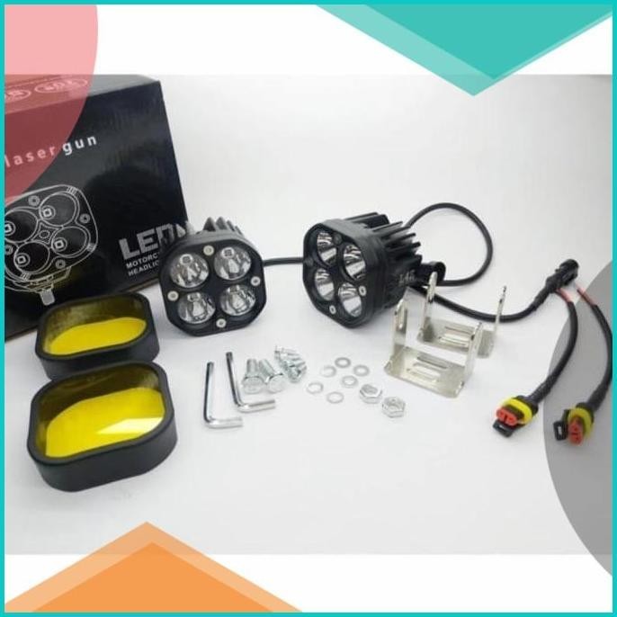 Lampu L4Z Cree 4 Mata Waterproff 60 Watt Super Terang 13m4yZ4 limited