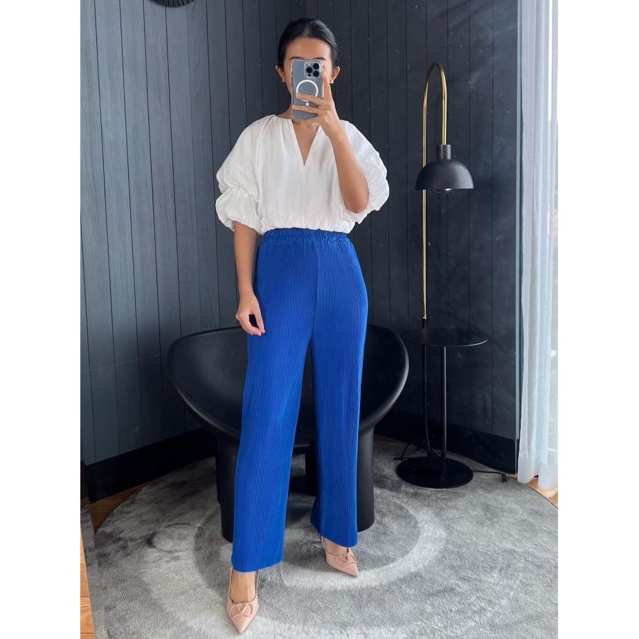 Celana Kulot Plisket Lidi / Kulot Lidi / Plisket Lidi