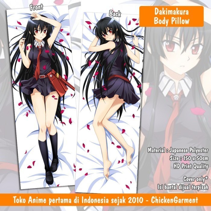 Ready Akame Dakimakura - Sarung Bantal Guling - Akame Ga Kill Anime