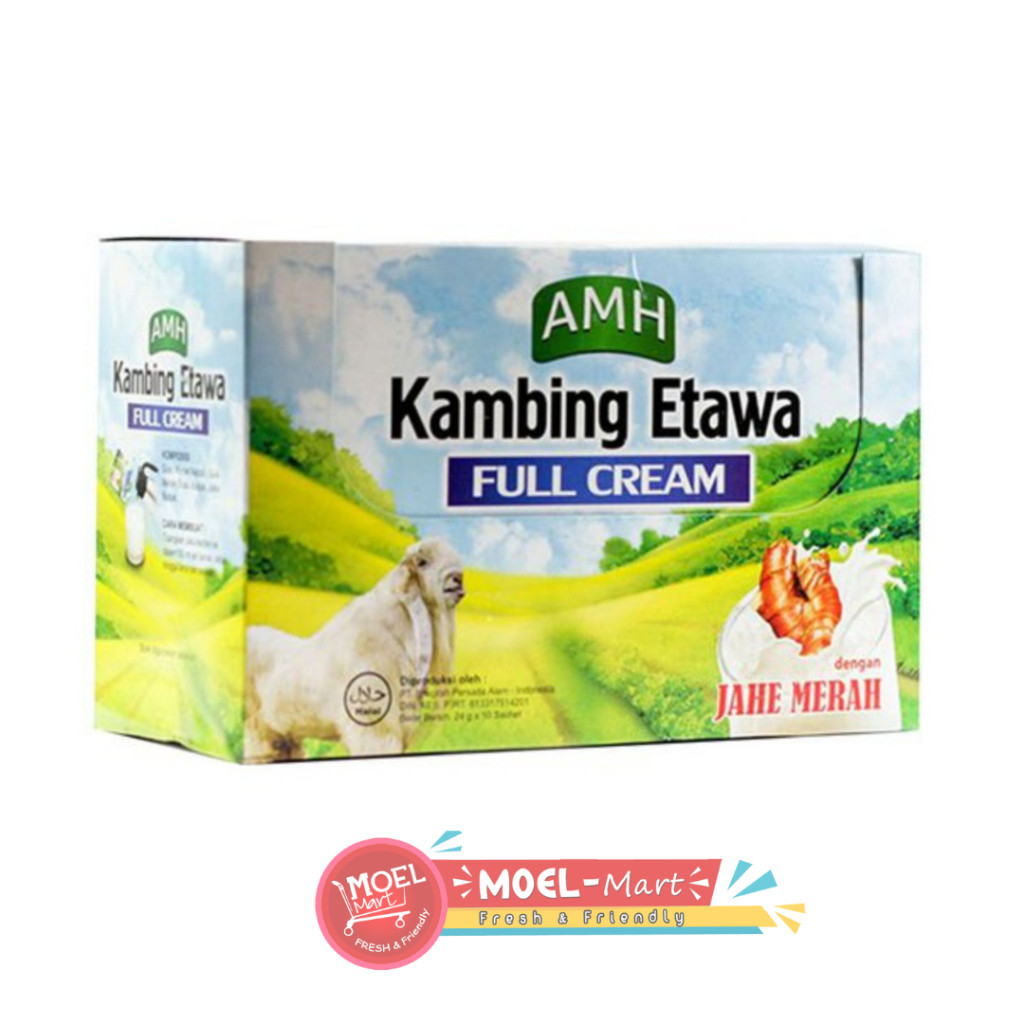 

AMH SUSU KAMBING ETAWA JAHE 25GRX10'S BOX