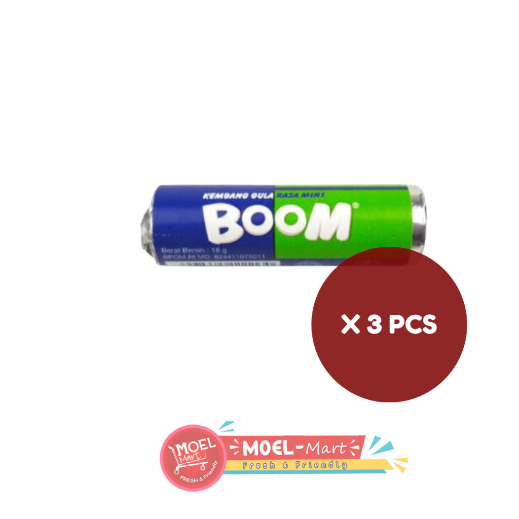 

BOOM MINT 3 PCS X 18GR STICK