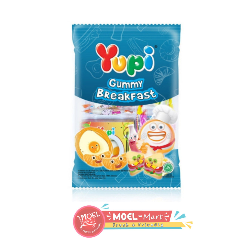 

YUPI GUMMY BREAKFAST 95GR