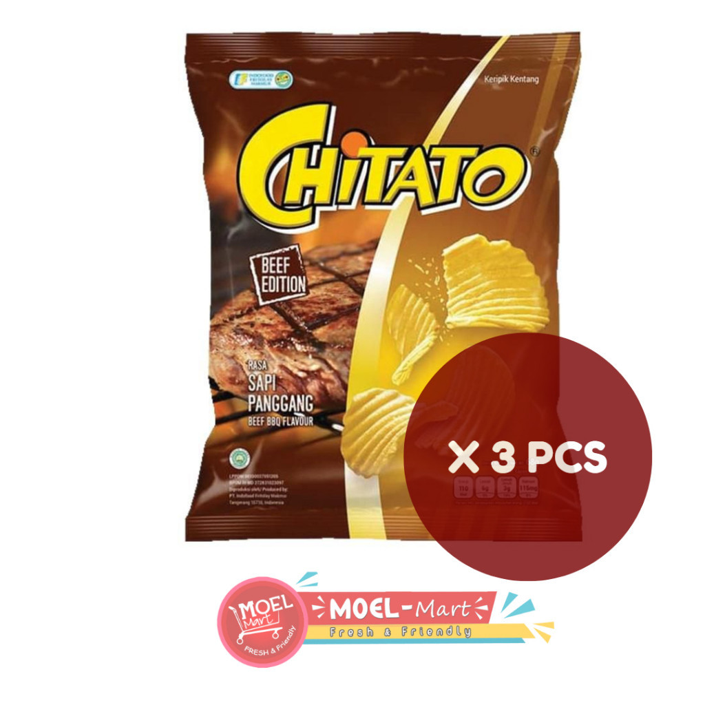 

CHITATO SAPI PANGGANG 3 Pcs x 19.5GR