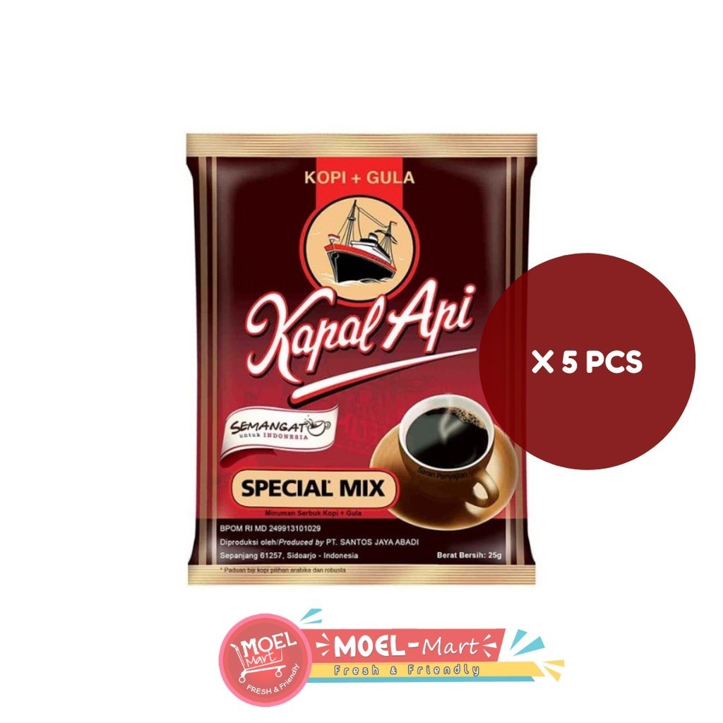 

KAPAL API SPECIAL MIX 5 Sachet x 25GR