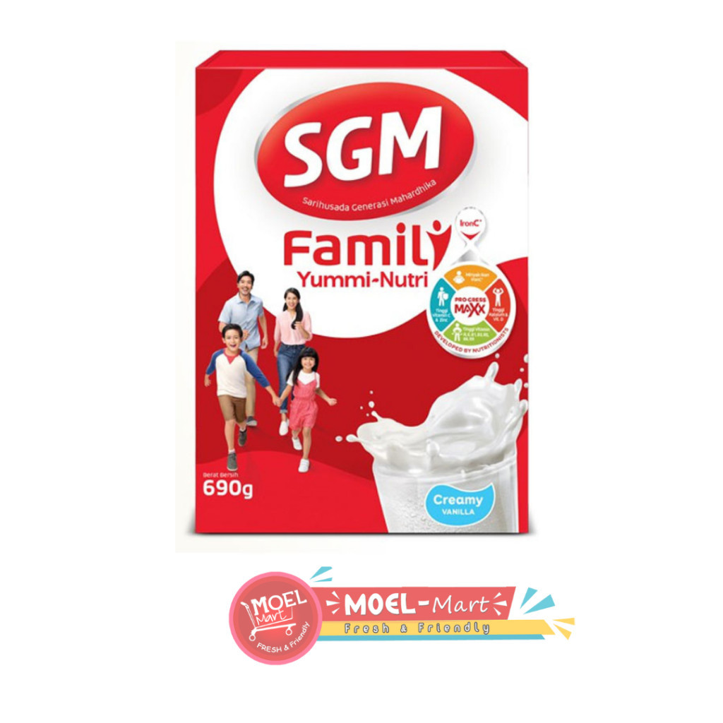 

SGM FAMILY CREAMY VANILLA 690GR