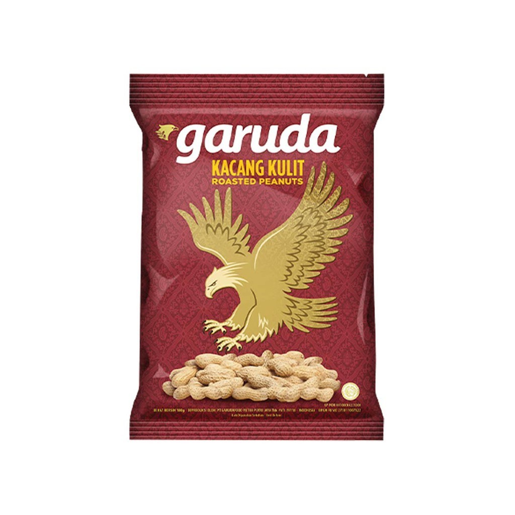 

GARUDA Kacang Kulit Garing 200gr