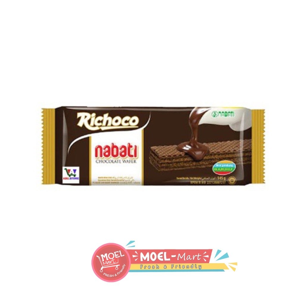 

RICHOCO Nabati Wafer Coklat 145gr