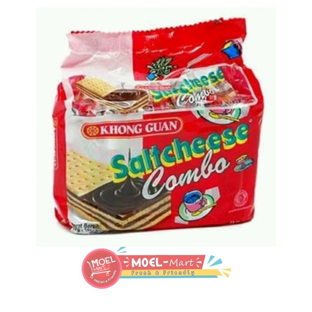 

KHONG GUAN Saltcheese Combo 10 Sachet x 17gr