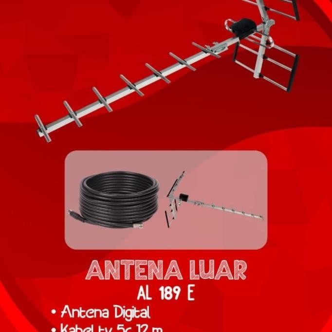 Antena luar digital analog full alumunium