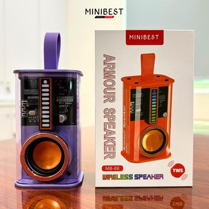 MINIBEST MB66 Armour Speaker Wireless Bluetooth V5.3 TWS Sound