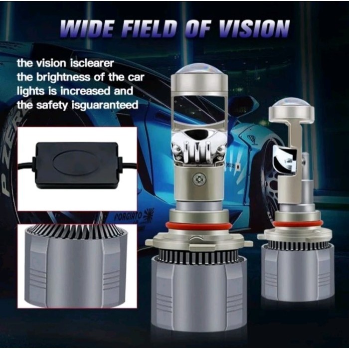 Asli H11 Mini Projector Foglamp Headlamp Balon Led Projie Best Seller