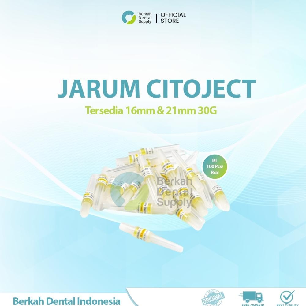 Promo Kembali Dental Needle Citoject Jarum Citoject 30G / Jarum Citoject / Jarum Citojek