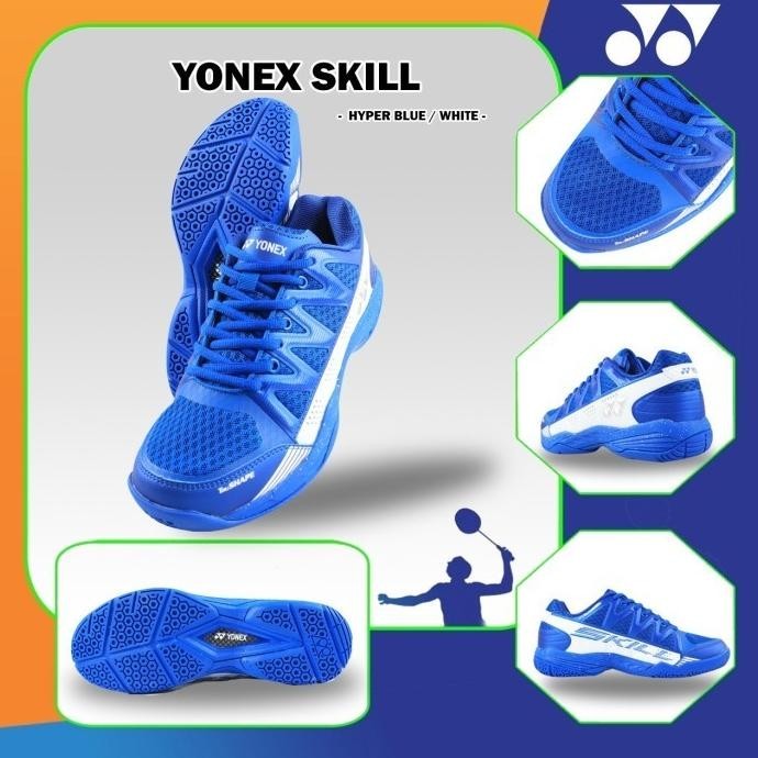 TERBARU  SEPATU BADMINTON YONEX SKILL TRU CUSHION DAN TRU SHAPE KALYNAKEIKO