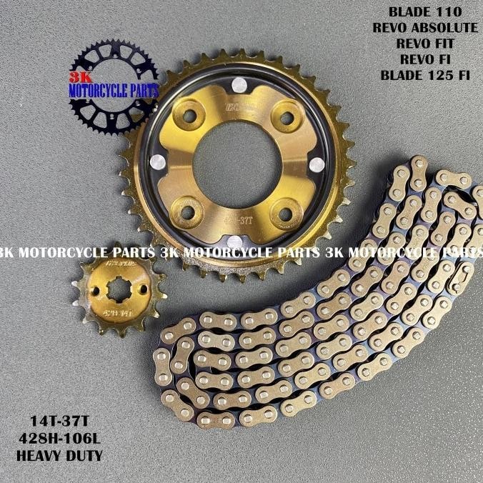 GEAR GIR SET GEAR GIR PAKET BLADE 110 BLADE 125 FI REVO FIT REVO FI