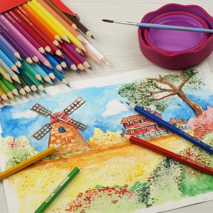 

Pensil Warna - Faber Castell Classic Color Pencil 48 Warna
